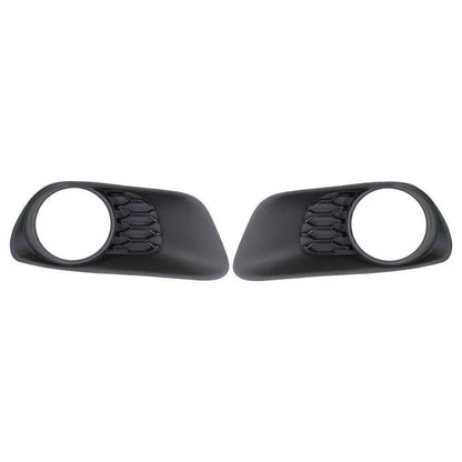 2X Front Bumper Fog Light Lamp Bezels for Dodge Caravan (2011–2017)