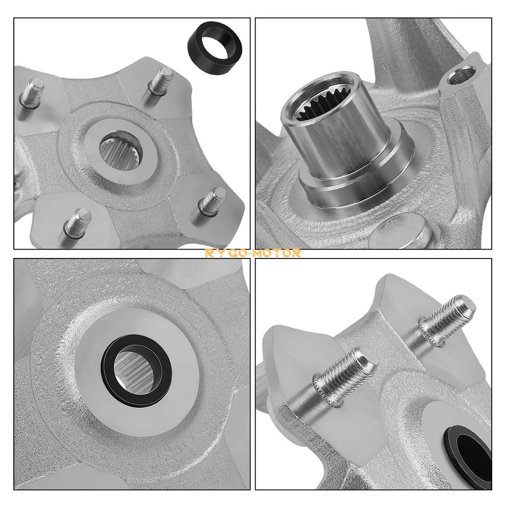 Rear Right Wheel Hub for Arctic Cat 400-2x4 400-4x4-FIS 500-4x4-FIS (2002–2004)