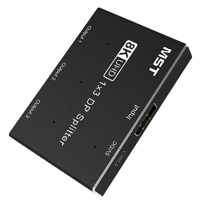 8K 1X3 DP Splitter Hub for iOS/Windows (Multi Monitor)