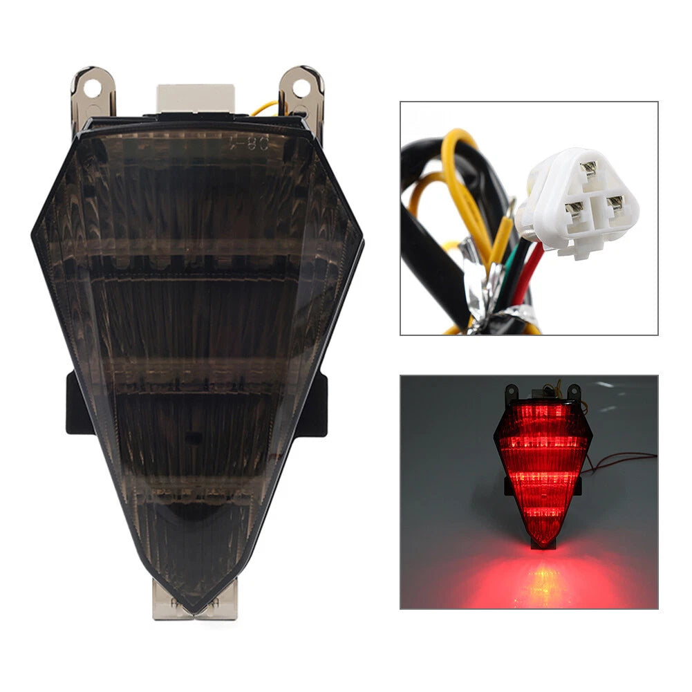 LED Tail Light Brake Turn Signal IntegratedForYamaha YZF R6 2008-2012