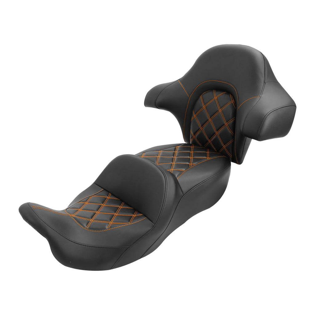 Driver Passenger Seat Backrest for Harley Touring Electra Glide (2014–2023)