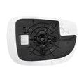 Left Side Heated White Mirror Glass for Mazda CX-3 (2015–2020)