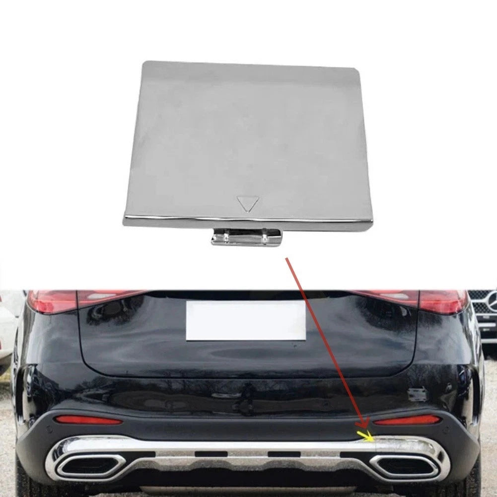 Chrome Tow Hook Eye Cover for Mercedes GLC X254 (2023–2024)