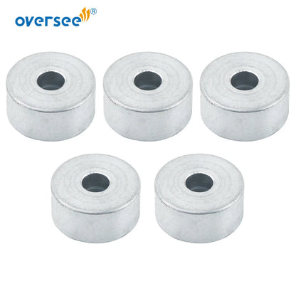 5pcs Round Zinc Anode for Suzuki Outboard Motor (55321-87J01, 55321-87J00)