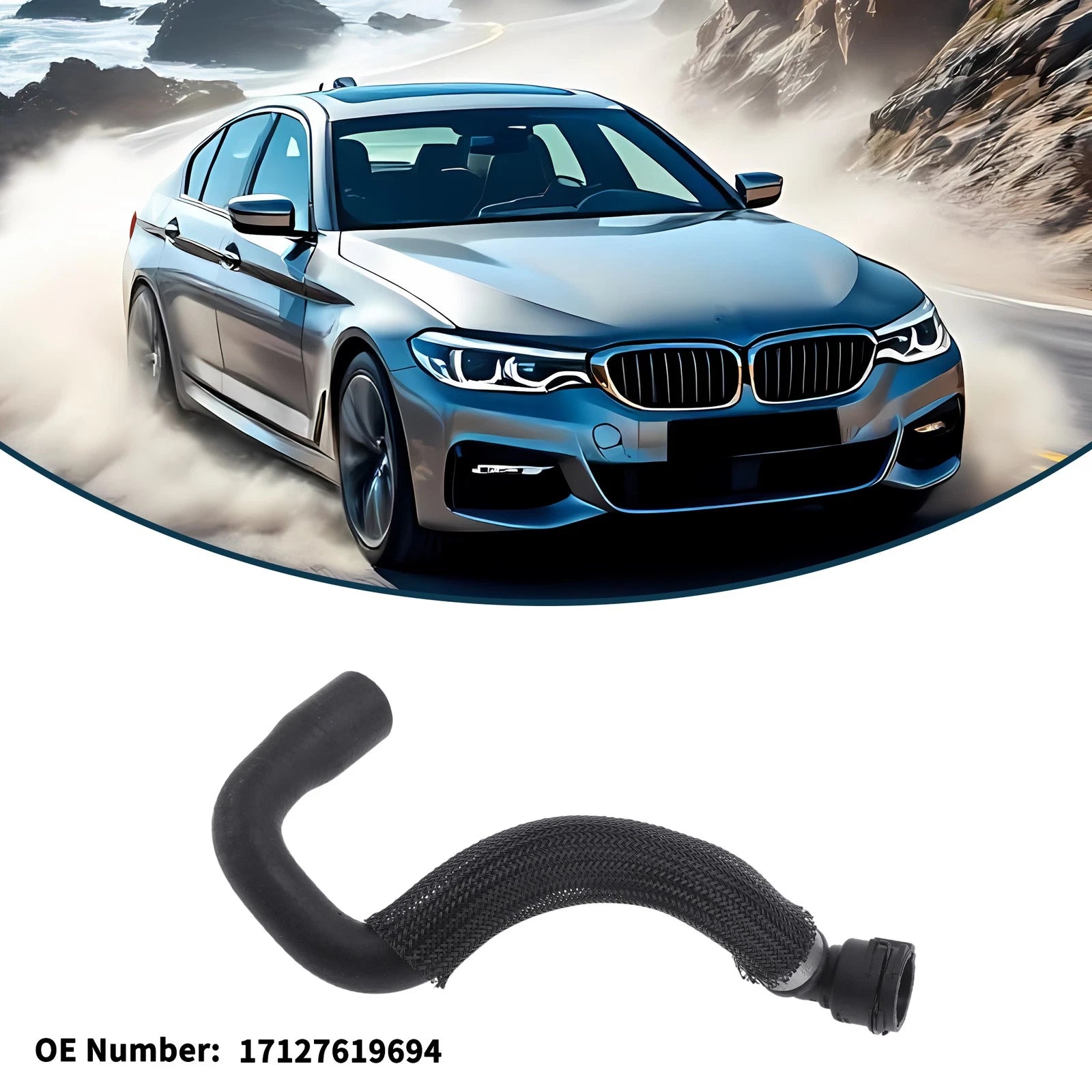Radiator Heater Hose Replacement for BMW 528i 5 Series (2011–2016)