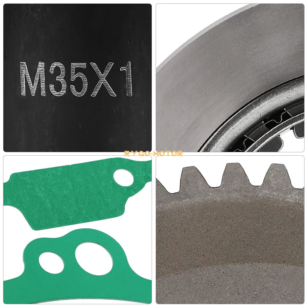 Flywheel Puller Starter Clutch Gear Gasket Kit for Yamaha Viking 700 (2014–2024)