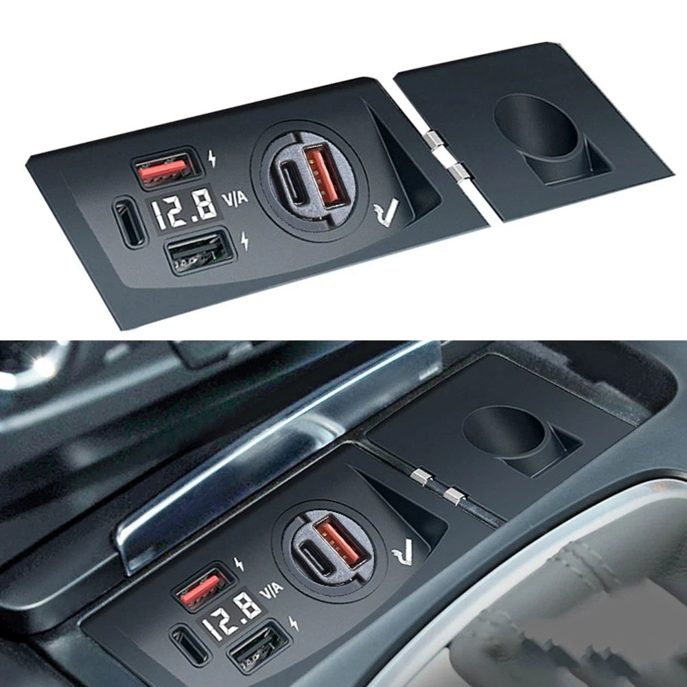 12V LED Voltage Display for Audi Q5 A5 S5 SQ5 RS5 RS4 (2008–2017)