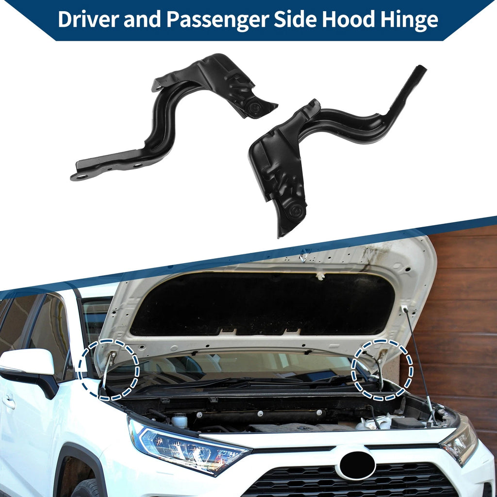 Hood Hinges Front Bonnet Bracket OEM Replacement for Hyundai Elantra (2017–2020)