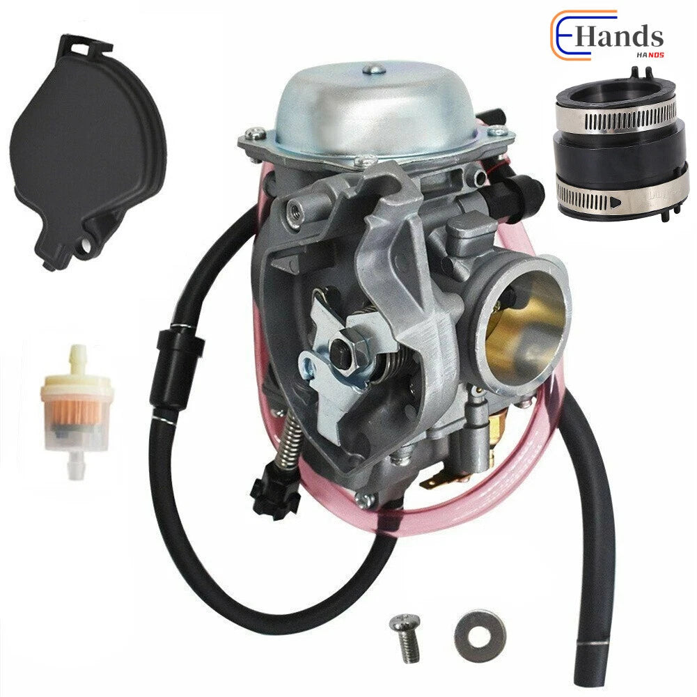 Carburetor with Intake Boot for Kawasaki Prairie KVF360 (2003–2006) 15003-0093, 15003-1686