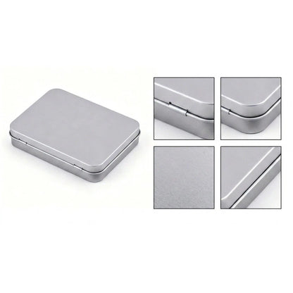 Small Iron Box for Sewing Beads and Buttons (115 x 85 x 22 MM)