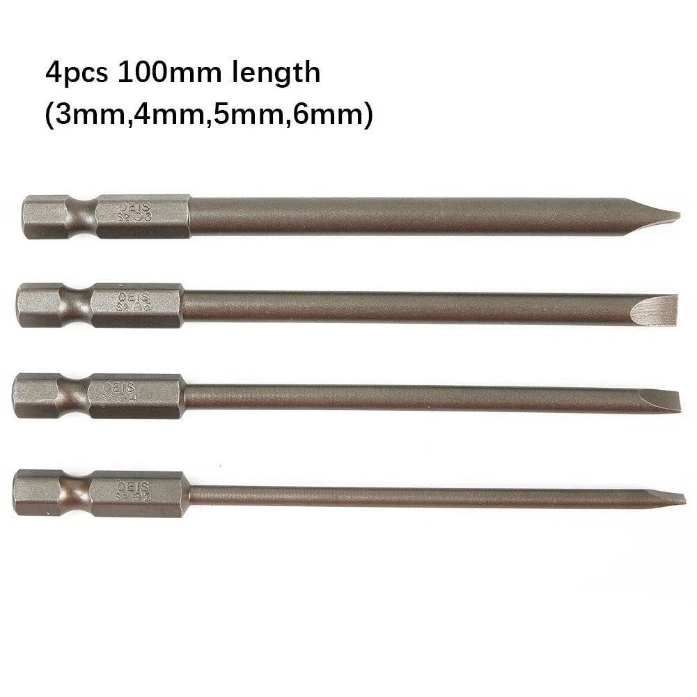 Set of 4 Ball Head Screwdriver Bits for