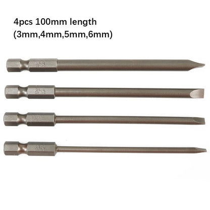 Set of 4 Ball Head Screwdriver Bits for