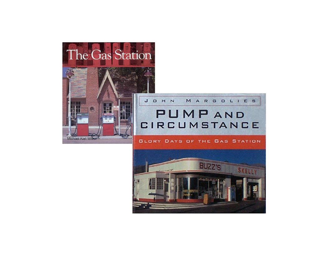 Gas Station and Pump Set for