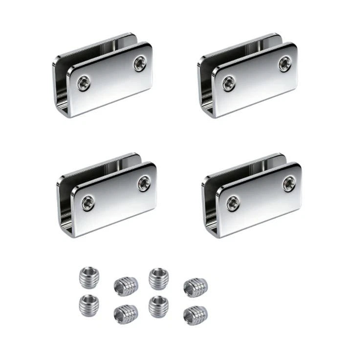 Glass Partition Clip for Wet Areas Bathroom Fixing (Humid Environment)