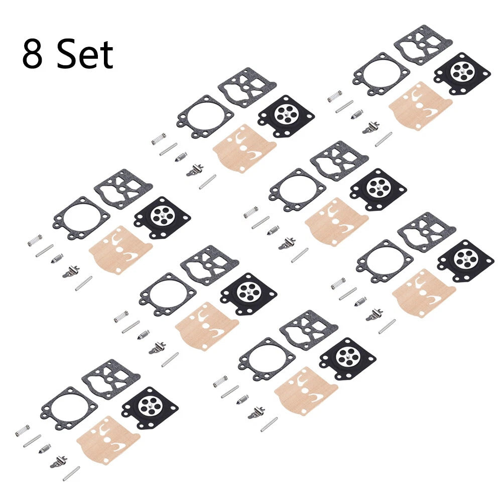 Set of 8 Carburetor Repair Kits for Stihl 021 023 MS210 MS230 Walbro K11-WAT
