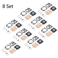 Set of 8 Carburetor Repair Kits for Stihl 021 023 MS210 MS230 Walbro K11-WAT