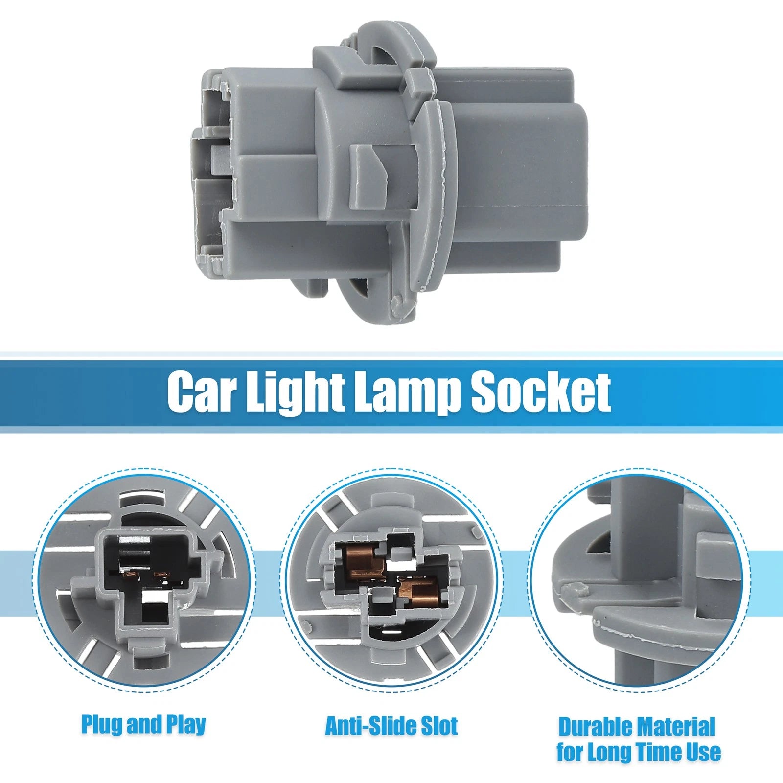 Turn Signal Light Bulb Socket Retainer Clip for Toyota Corolla (2014–2019)