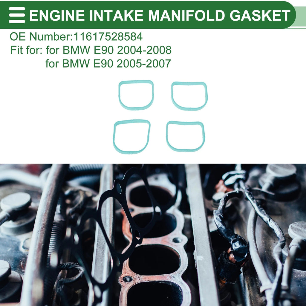 Engine Intake Manifold Gasket Replacement for BMW E90 (2004–2008)