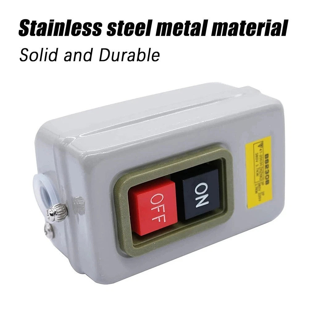 Push Button Switch for Single Phase Use (220V / 380V)