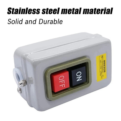 Push Button Switch for Single Phase Use (220V / 380V)