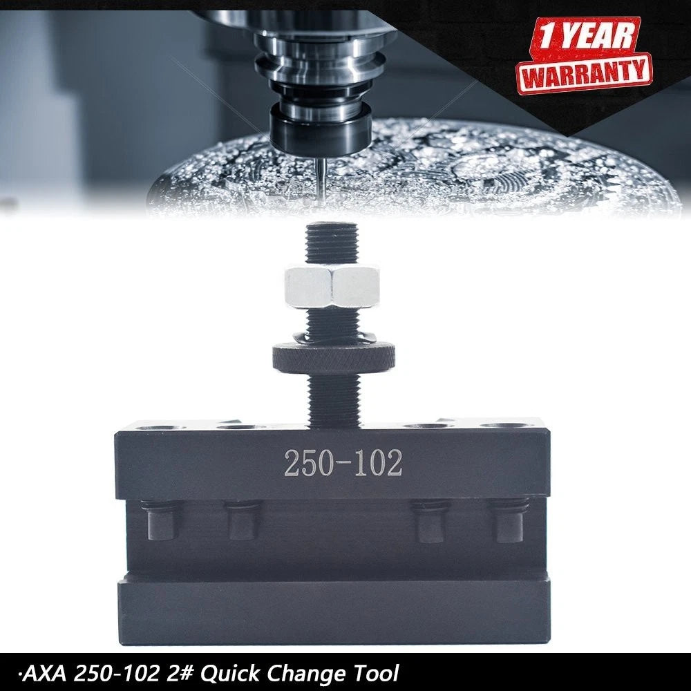 Quick Change Tool Post for Lathe 6 - 12" (AXA 250-102)