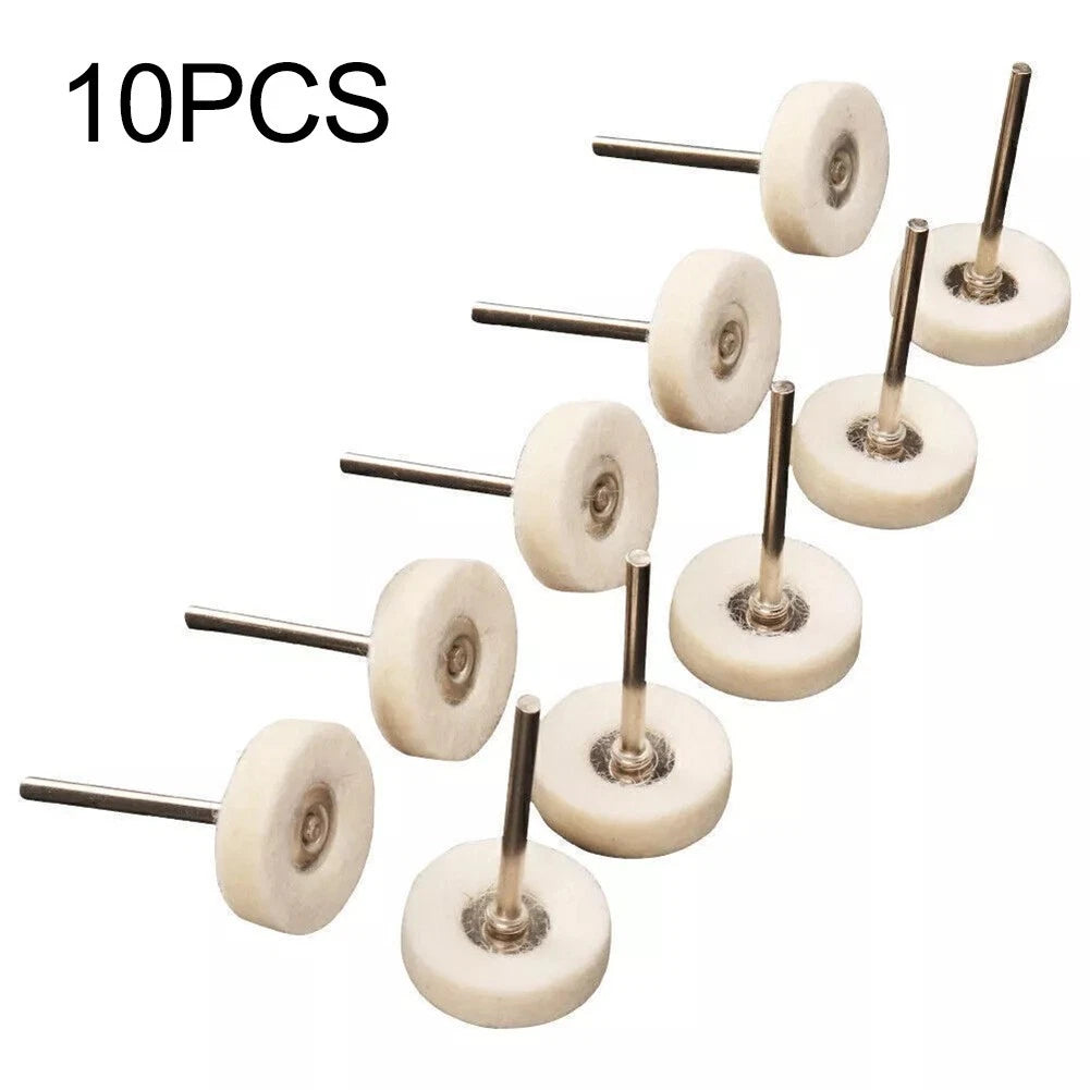 25mm Wool Felt Polishing Wheels for Electric Grinding Wheel (Replaceable)