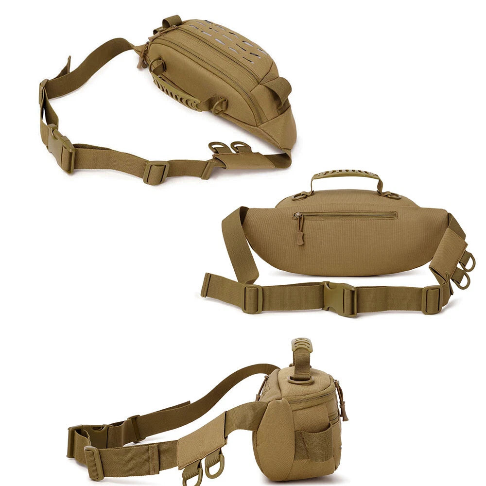 Outdoor Sports Travel Waist Bag for Fishing (Universal Fit)
