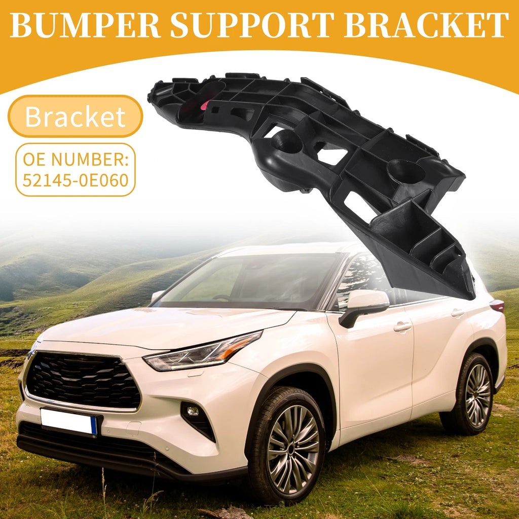 RH Side Front Bumper Support Bracket Replacement for Toyota Highlander (2014–2016)