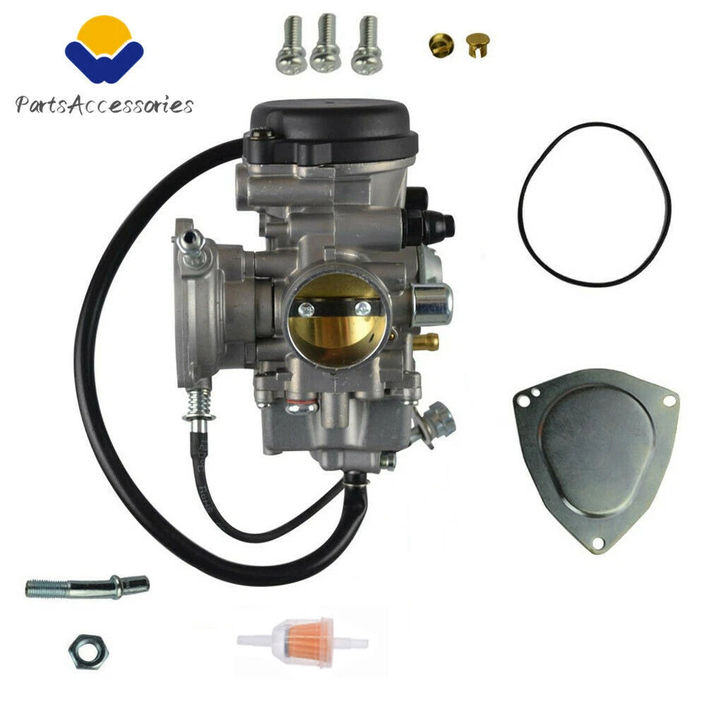 Carburetor and Throttle Cable for Yamaha Bruin Big Bear 250 (2005–2009)