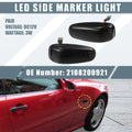 2PCS LED Side Marker Light Amber Front for Mercedes-Benz CLK320 (1998–1999)