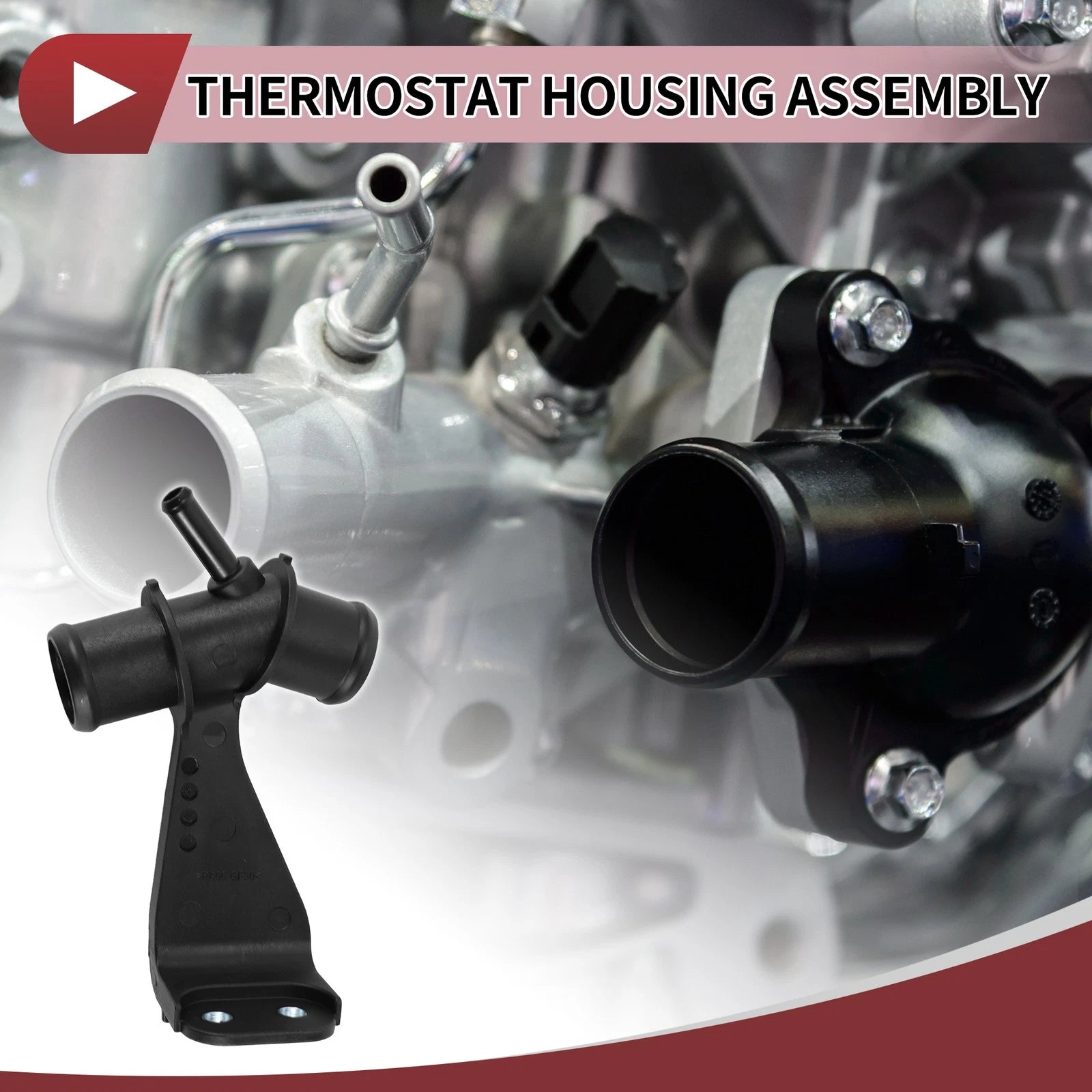 Engine Coolant Thermostat Housing Assembly for Toyota Corolla (2009–2017)