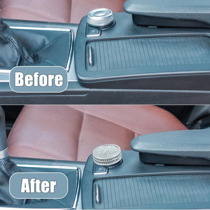 Multimedia Knob Cover Accessories for Mercedes-Benz C250 GLK300 GL400 (2010–2018)