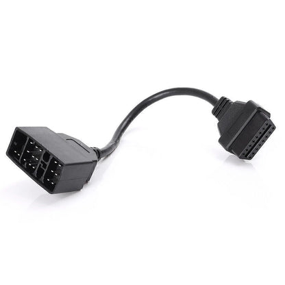 OBD1 to 16 Pin OBD2 Adapter Connector Cable for Toyota