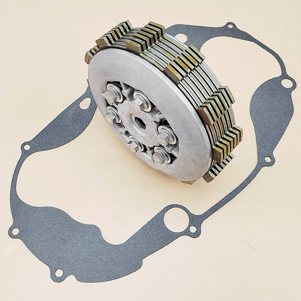 Clutch Disc Plate Kit w/ Gasket for Yamaha Banshee 350 (1987–2006)