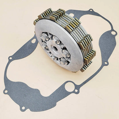 Clutch Disc Plate Kit w/ Gasket for Yamaha Banshee 350 (1987–2006)