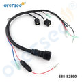 Wire Harness Assy (10P) for Yamaha 2T 50 75 85HP Outboard Motor (688-82590-17-00)