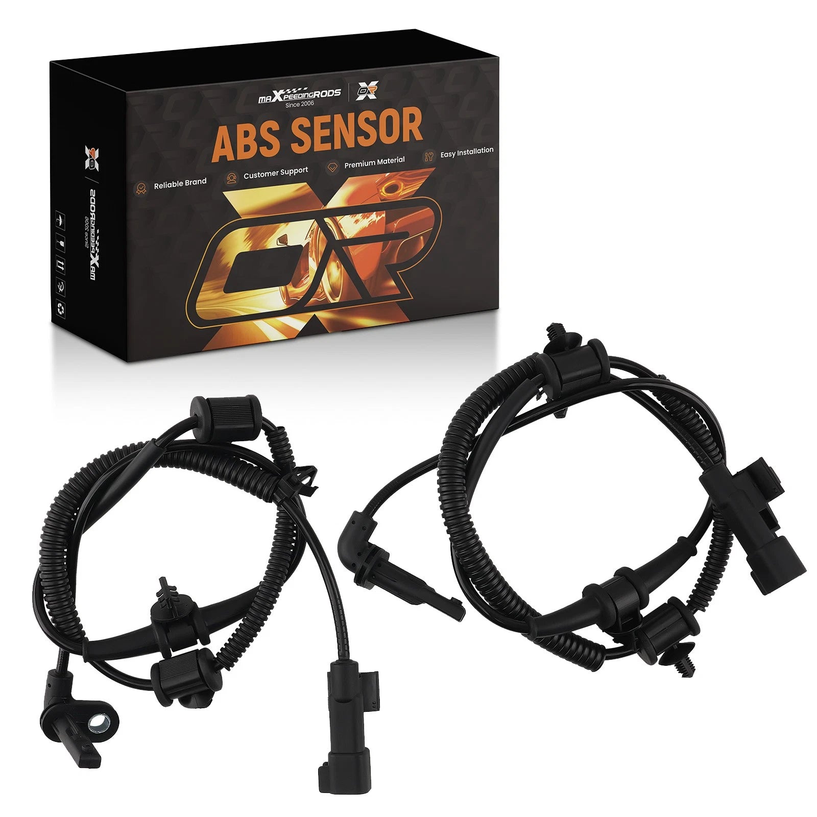 2pc Front ABS Speed Sensor for Chevy Cruze (2011–2014) 13329258 ALS2055