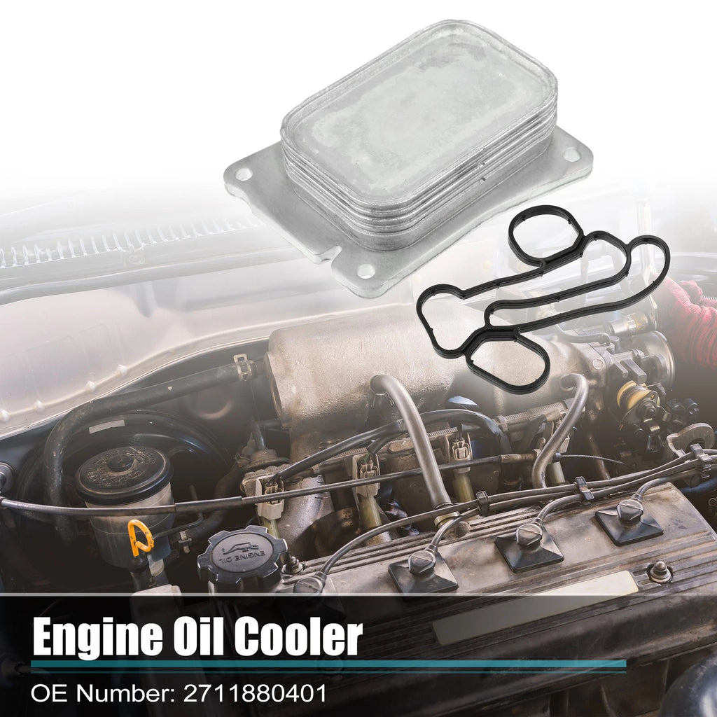 Engine Oil Cooler Housing with Gasket Replacement for Mercedes-Benz (2009–2016)