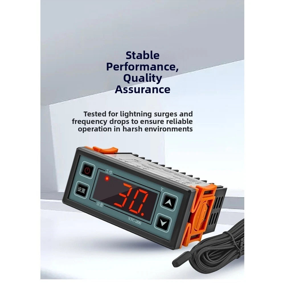 Digital Temperature Controller STC 200 for Cooling and Heating
