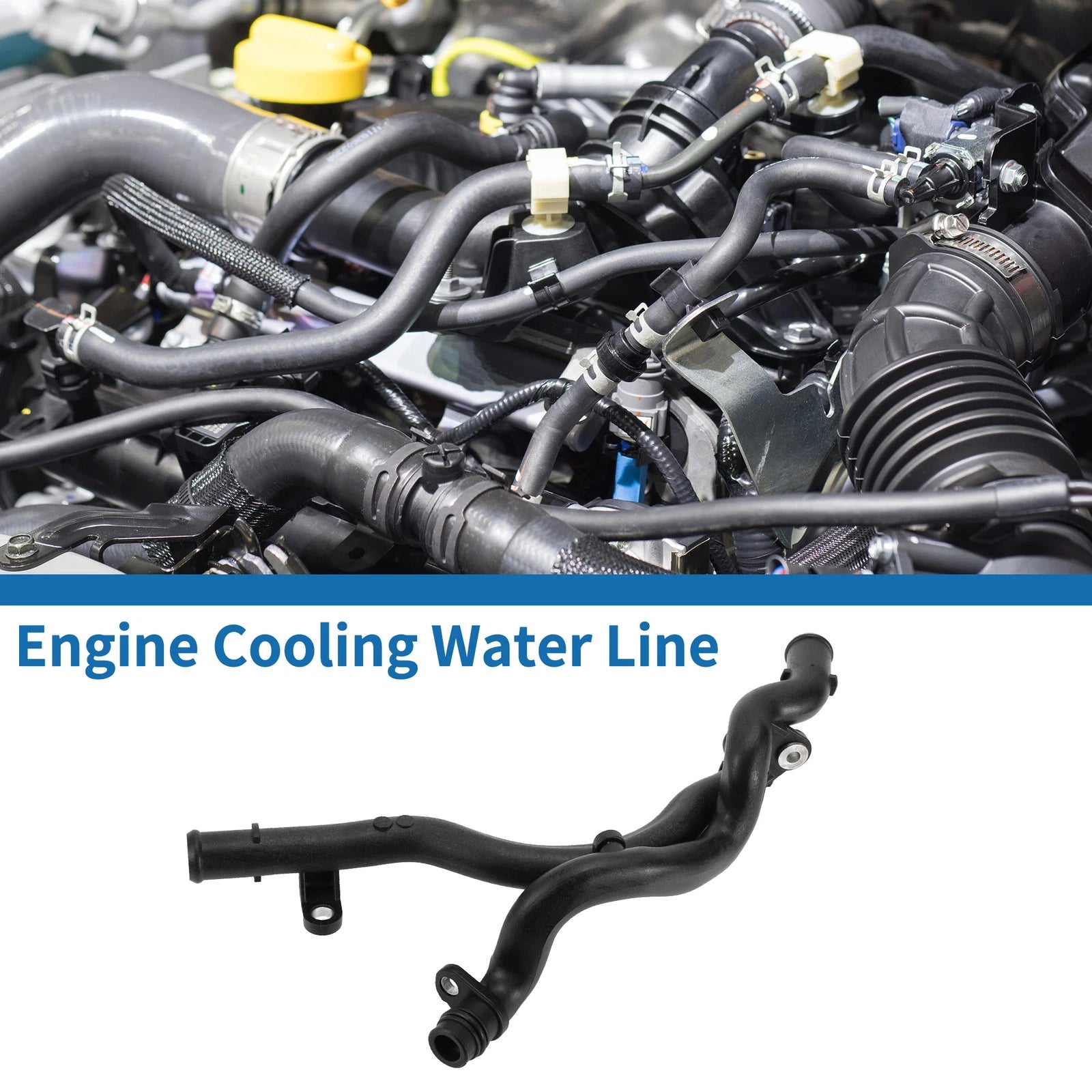Engine Cooling Water Line for Audi Q5 3.2L 2009–2012