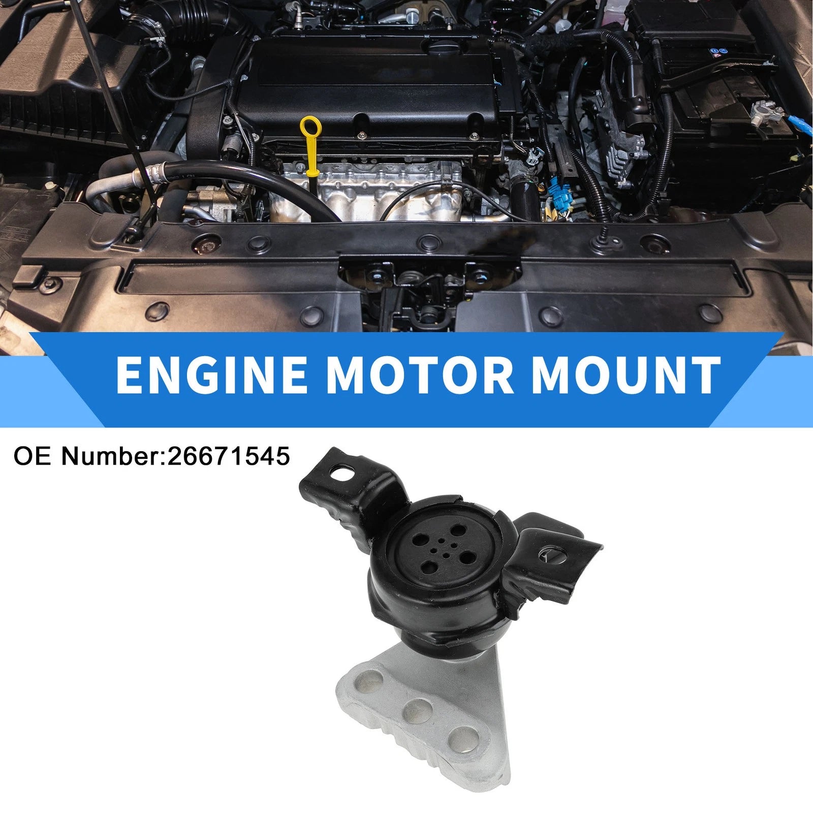 Engine Motor Mount Right Replacement for Chevrolet Lova (2016–2016)
