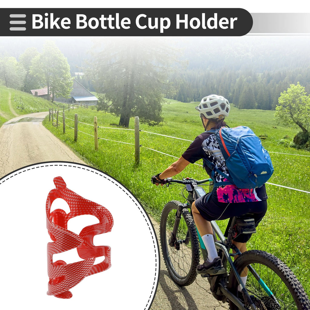 Bike Bottle Cup Holder Cage Rack Lightweight Durable ABS for Universal Bikes