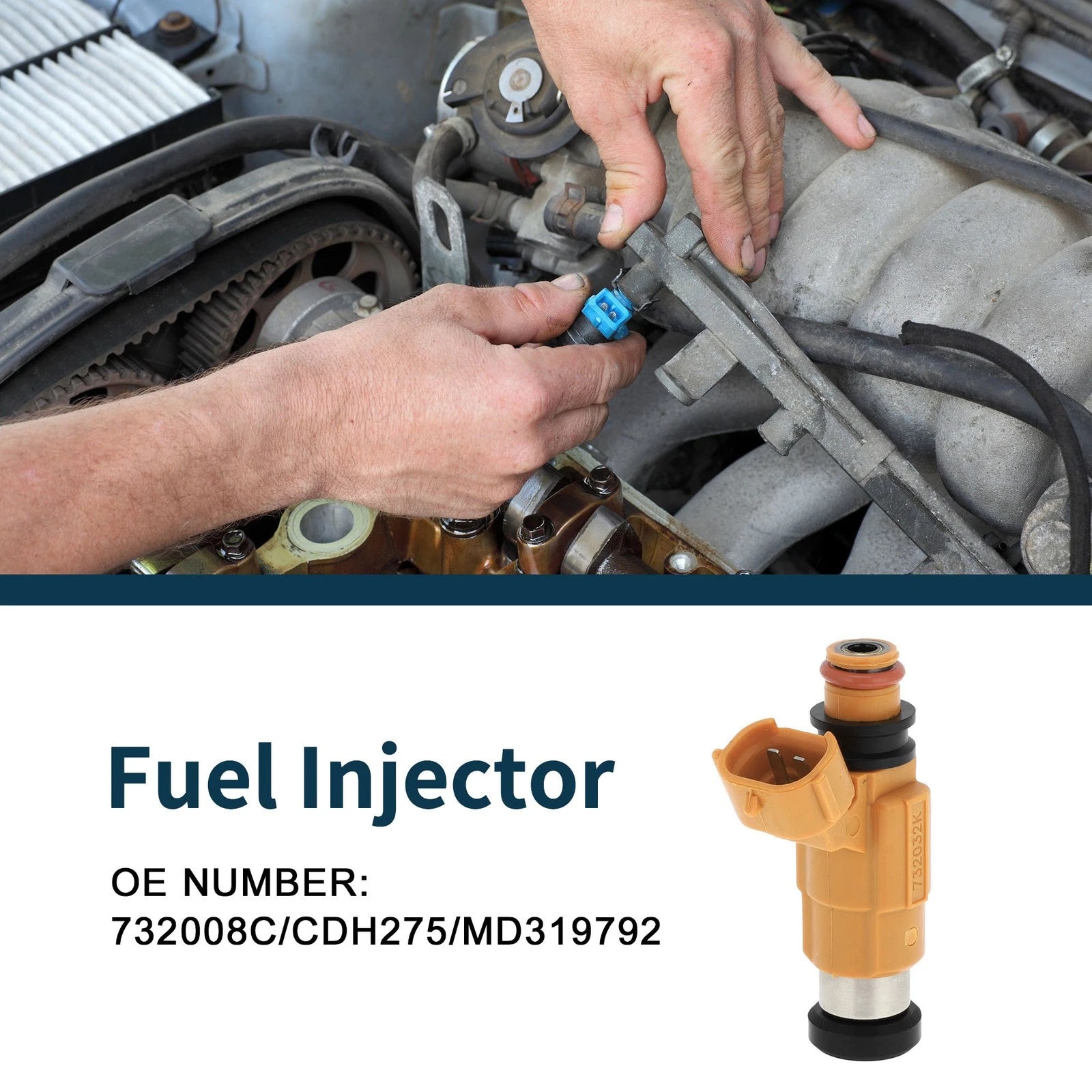 Fuel Injector Replacement for Mitsubishi Diamante 3.5 (1997–2004) 1 Pc