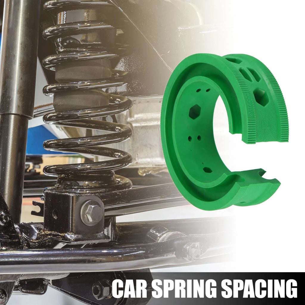 2pcs Coil Spring Rubber Buffer Green Car E Type Universal for Ford Chevy