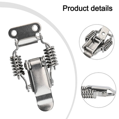 4X Spring Loaded Toggle Latch Set for Toolboxes (No Specific Years)