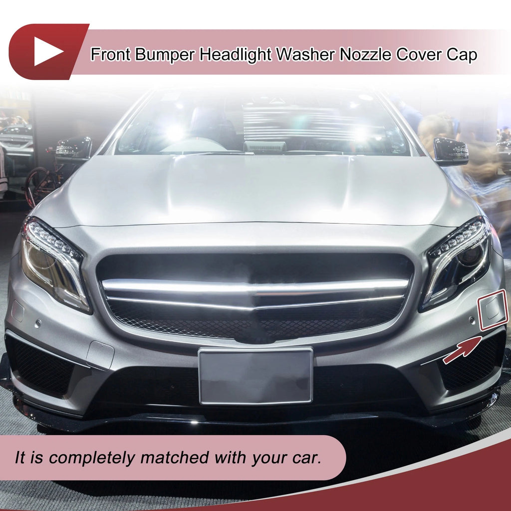 Washer Nozzle Cover Cap Front Left Replacement for Mercedes-Benz GLA45 AMG 15-19