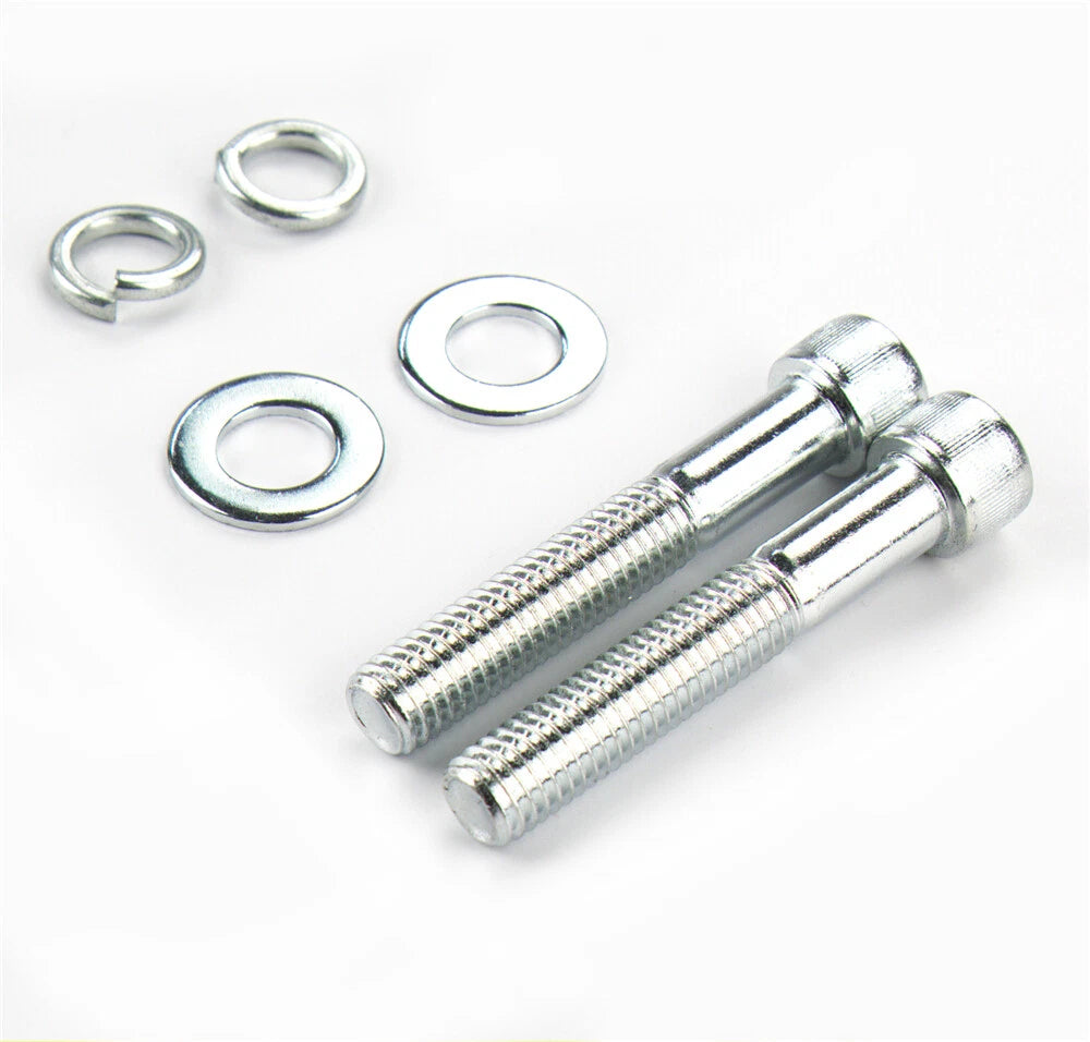 8" Rise Handlebar Risers for Harley (Aluminum)