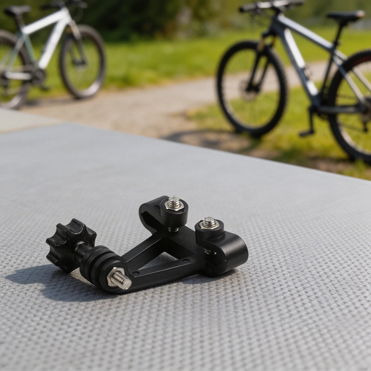 Bicycle Seat Clamp for Garmin Taillight Bracket and DJI Camera