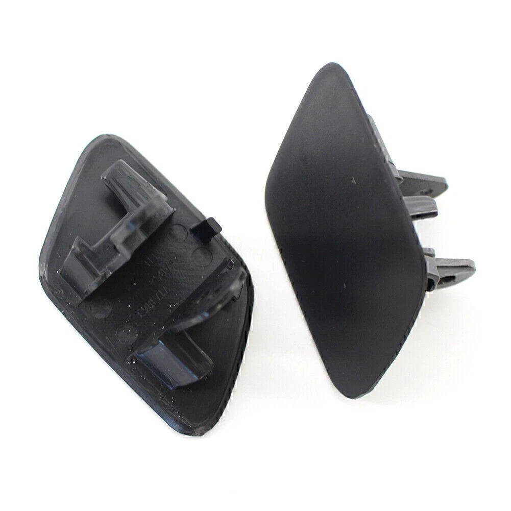 Pair Front Bumper Headlight Washer Nozzle Cover Cap Fit BMW X5 E70 2006-2012 07