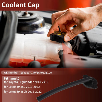 Coolant Cap for Toyota Highlander (2014–2019) No. 164050P140